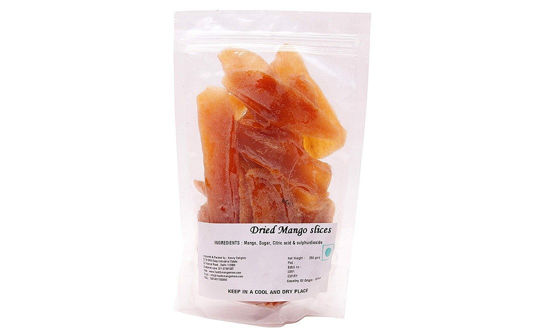 Kenny Delights Dried Mango Sliced    Pack  100 grams